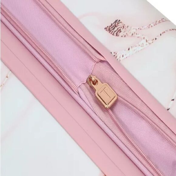 Thalia Sodi 🔥🎉Marble Swirl 22" Carry-on Expandable Luggage, suitcase travel ba - Picture 11 of 16